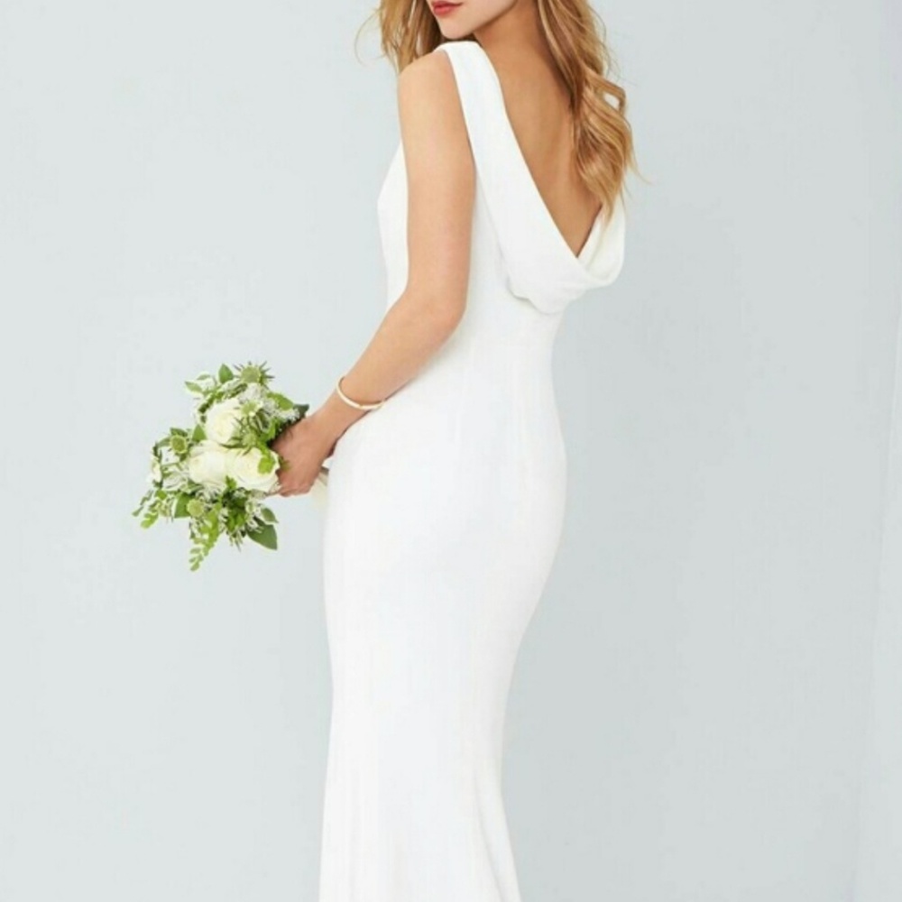 New Katie May drape back wedding dress